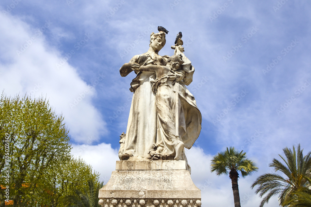  Statue of the Attachment in Menton to France