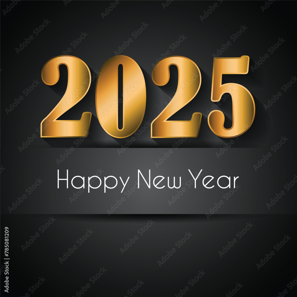 2025 Happy New Year background. 2025 Happy New Year background.