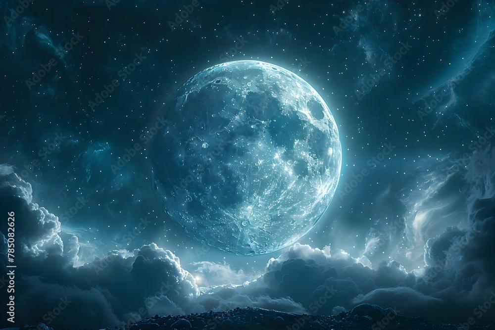 Fototapeta premium Genesis Essence: Creation in Minimalism. Concept Art, Minimalism, Genesis, Essence, Creation