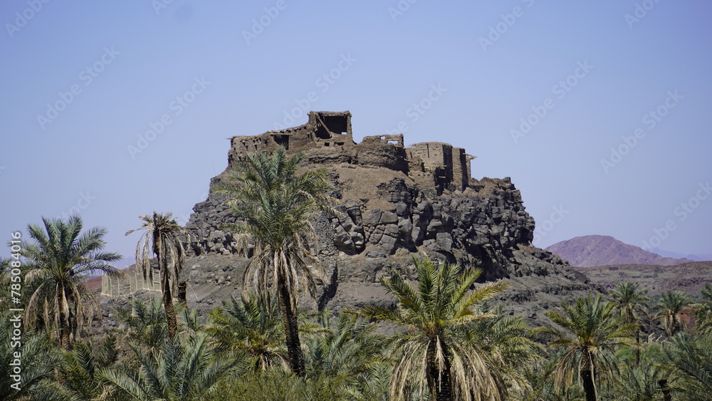 Khyber Fort , Heritage city in Khaiber, Madina, saudi arabia 