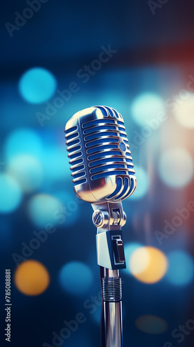 Microphone illustration