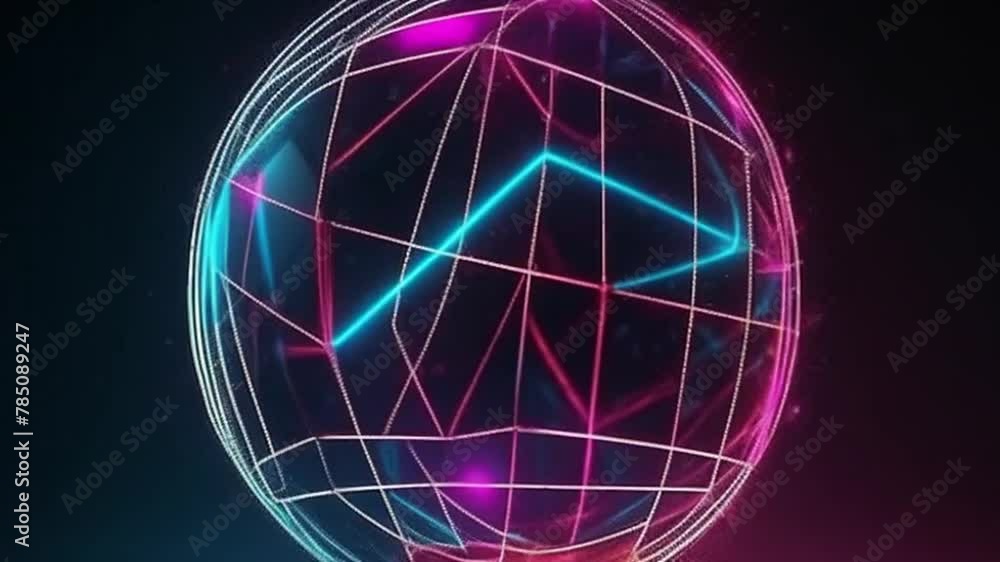 abstract sphere space transformation light abstract sphere space transformation light