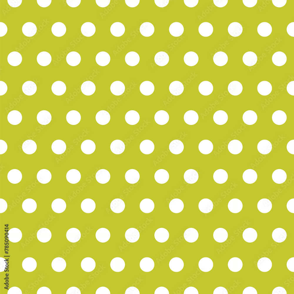 polka dots colorful pattern on white background and texture. Vector illustration