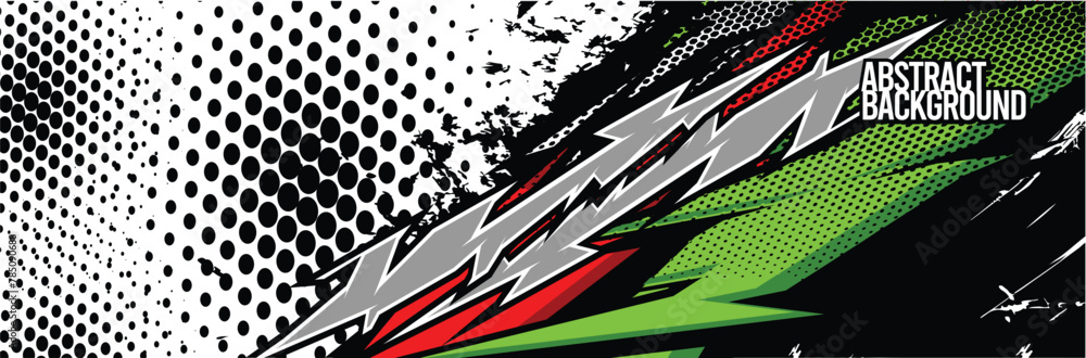 Car wrap decal designs. Abstract racing and sport background for racing livery or daily use car vinyl sticker. Vector eps 10. Car wrap decal designs. Abstract racing and sport background for racing livery or daily use car vinyl sticker. Vector eps 10.