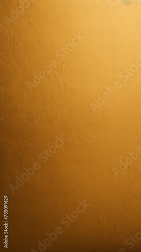 Gold background with dark gold paper on the right side, minimalistic background, copy space concept, top view, flat lay, high resolution