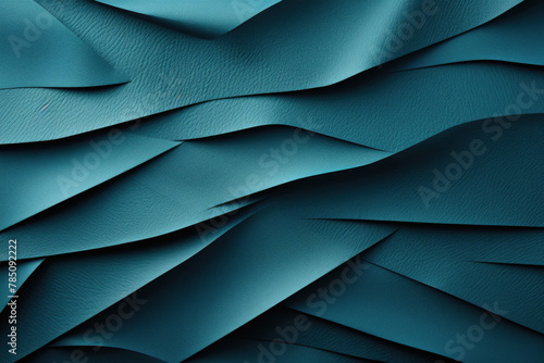 teal green and jade coloured straight line slashed paper pattern photo