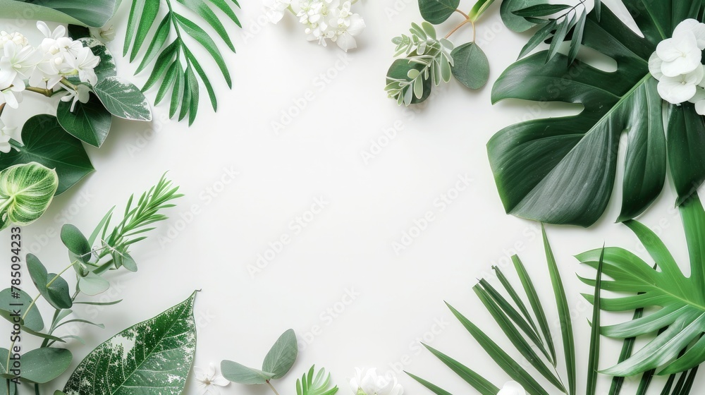 Spring related design materials, individual objects, white background, news materials, Canon camera shooting, --ar 16:9 Job ID: e607913a-f97a-4dd6-9ac2-e392343ba815 - obrazy, fototapety, plakaty 