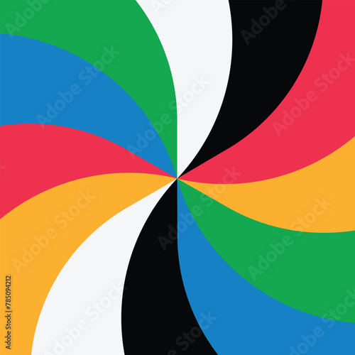 Sorong, Indonesia - Apr 15, 2024: Vector background logo of the UEFA EURO Cup. European Football Championship pattern