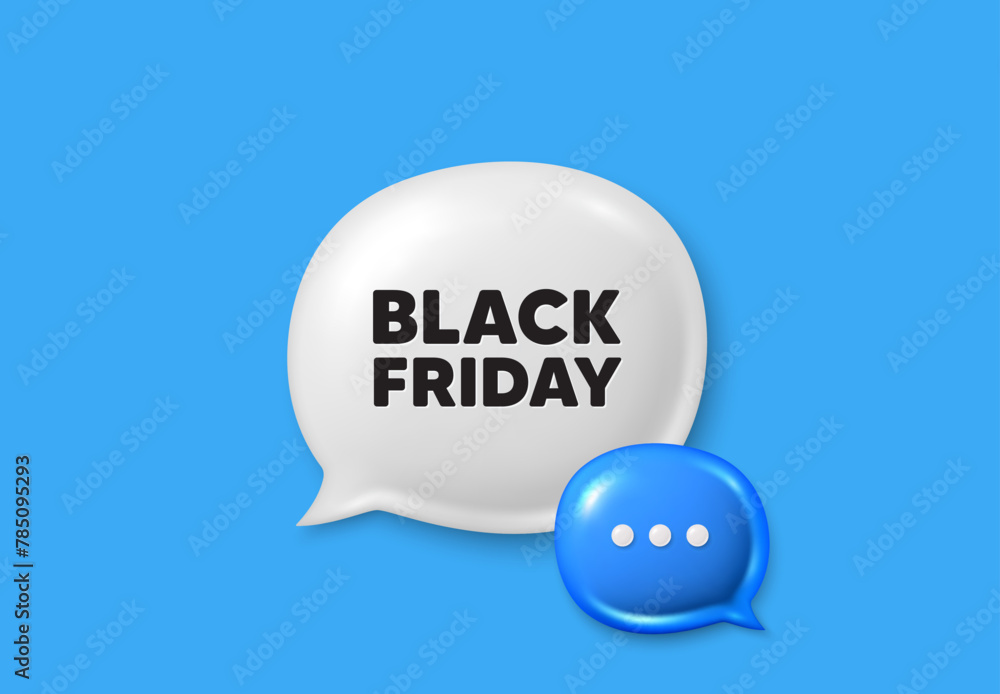 Black Friday Sale. Text box speech bubble 3d icons. Special offer price sign. Advertising Discounts symbol. Black friday chat offer. Speech bubble banner. Text box balloon. Vector Black Friday Sale. Text box speech bubble 3d icons. Special offer price sign. Advertising Discounts symbol. Black friday chat offer. Speech bubble banner. Text box balloon. Vector