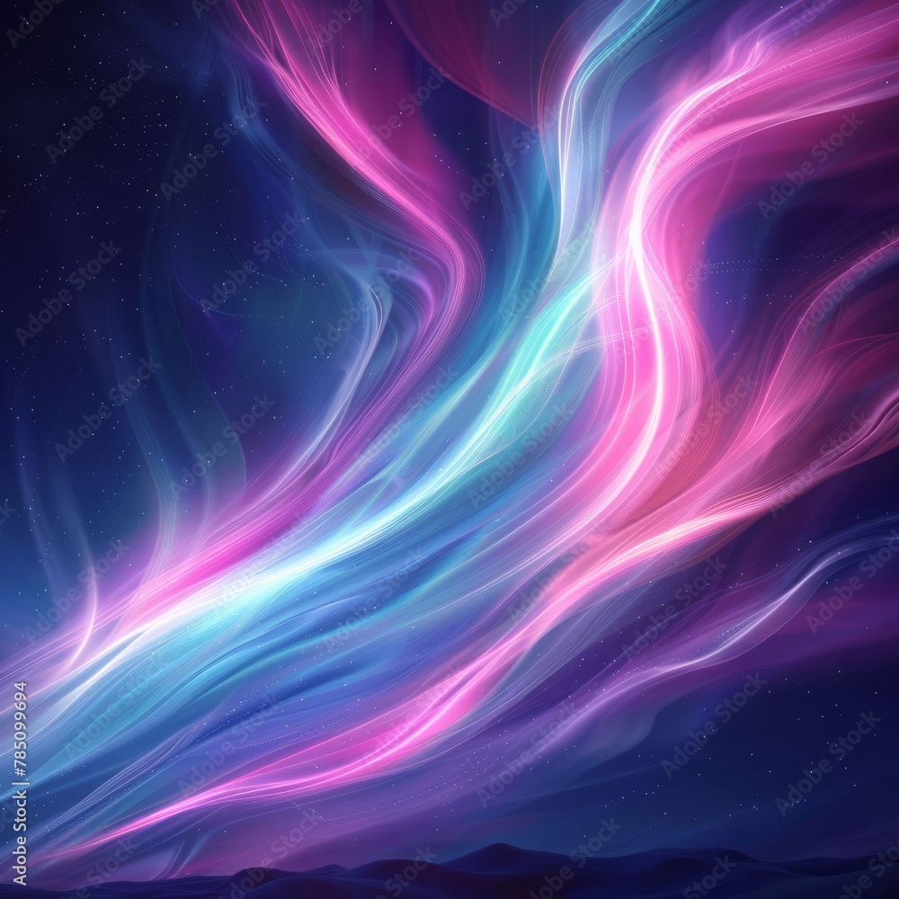 Magenta Blue Pink Northern Lights Aurora Magenta Blue Pink Northern Lights Aurora