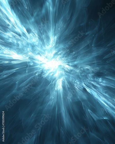 Universal abstract gray blue background with beautiful rays of illumination shining through