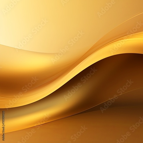 Gold gradient background with blur effect, light gold and dark gold color, flat design, minimalist style, high resolution