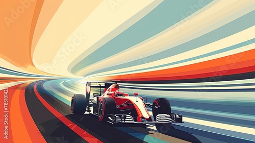 Formula 1 Illustration © emir