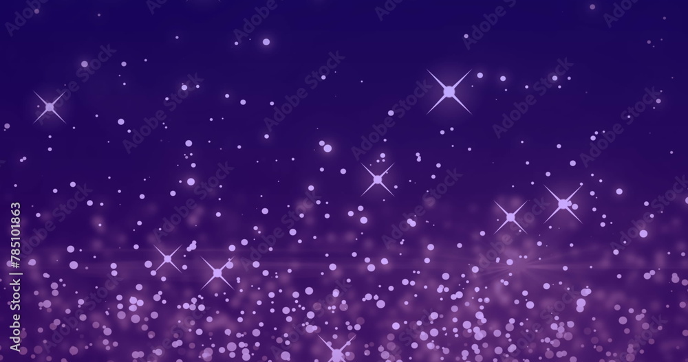 Image of light spots on black background Image of light spots on black background