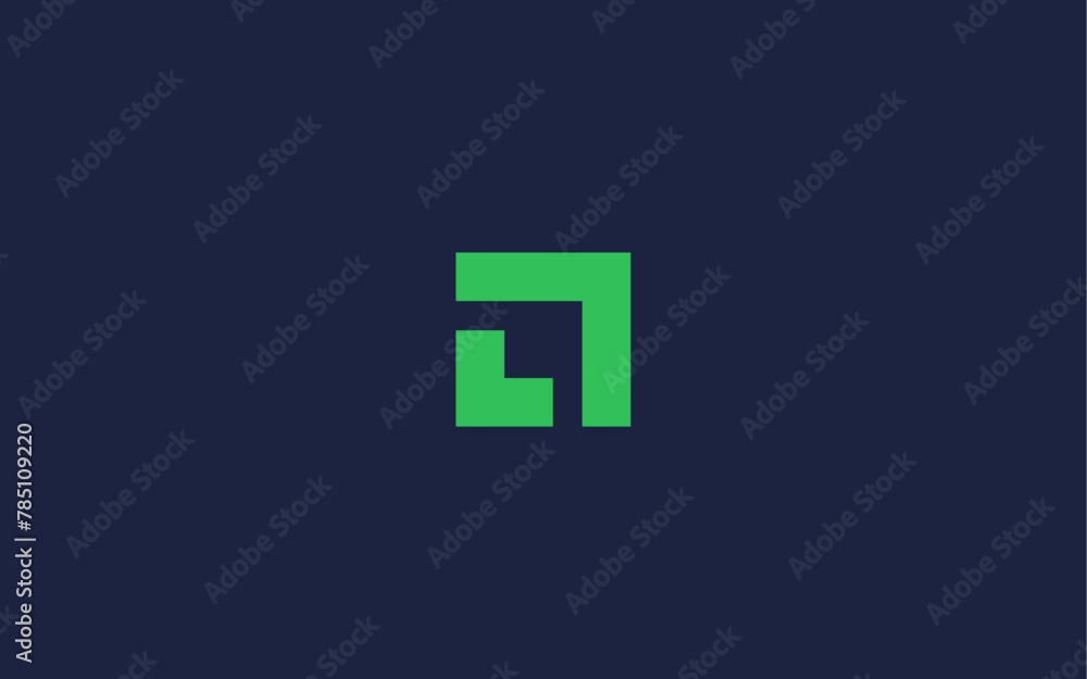 Obraz premium letter ll with square logo icon design vector design template inspiration