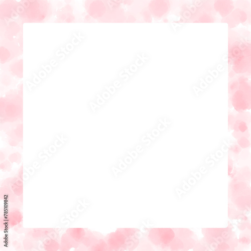 abstract watercolor frame background