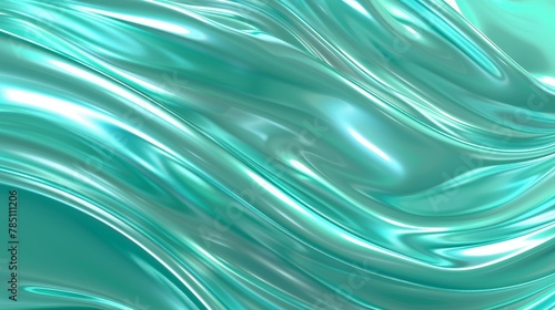 Modern background with turquoise waves. Great for packaging.