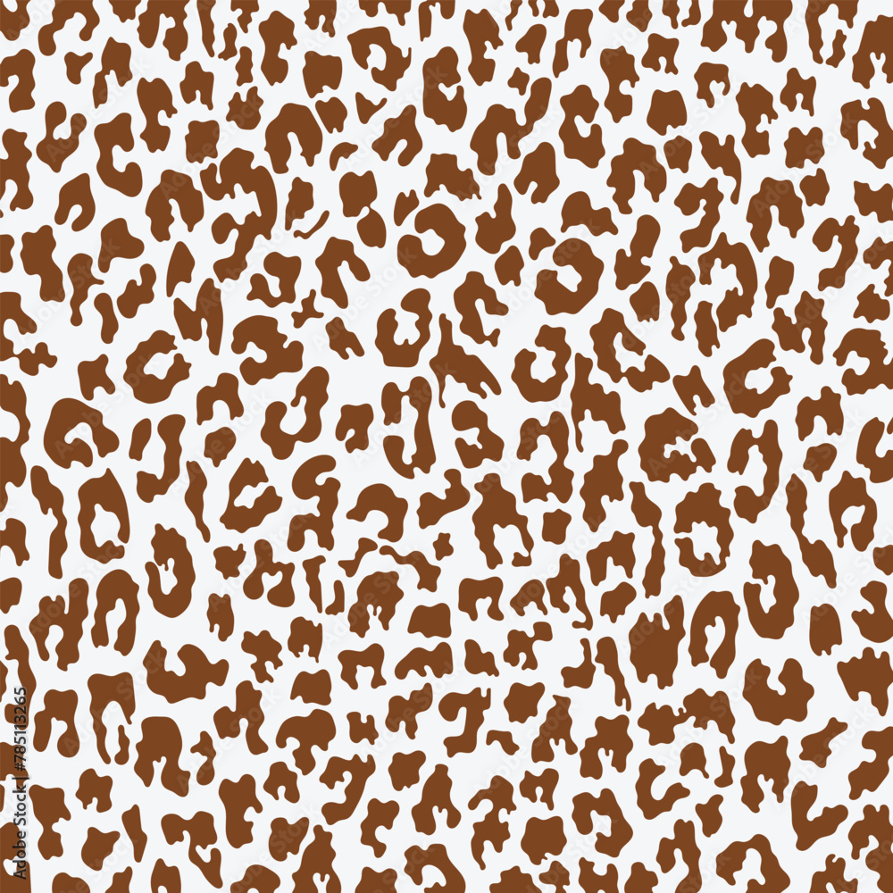 Abstract animal skin leopard, cheetah, Jaguar seamless pattern design. Brown and white seamless camouflage background. Abstract animal skin leopard, cheetah, Jaguar seamless pattern design. Brown and white seamless camouflage background.