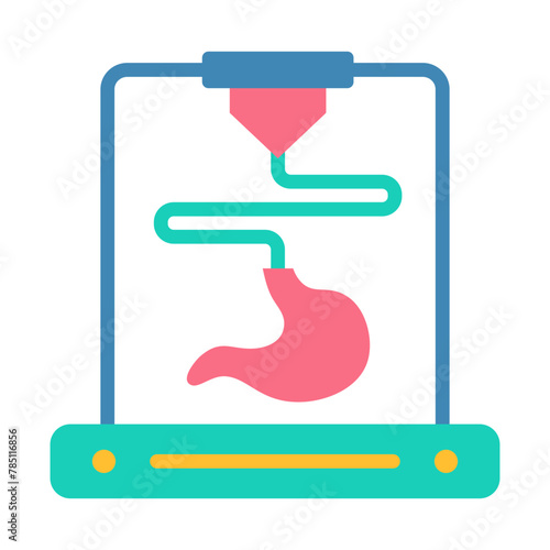3D Bioprinting Icon