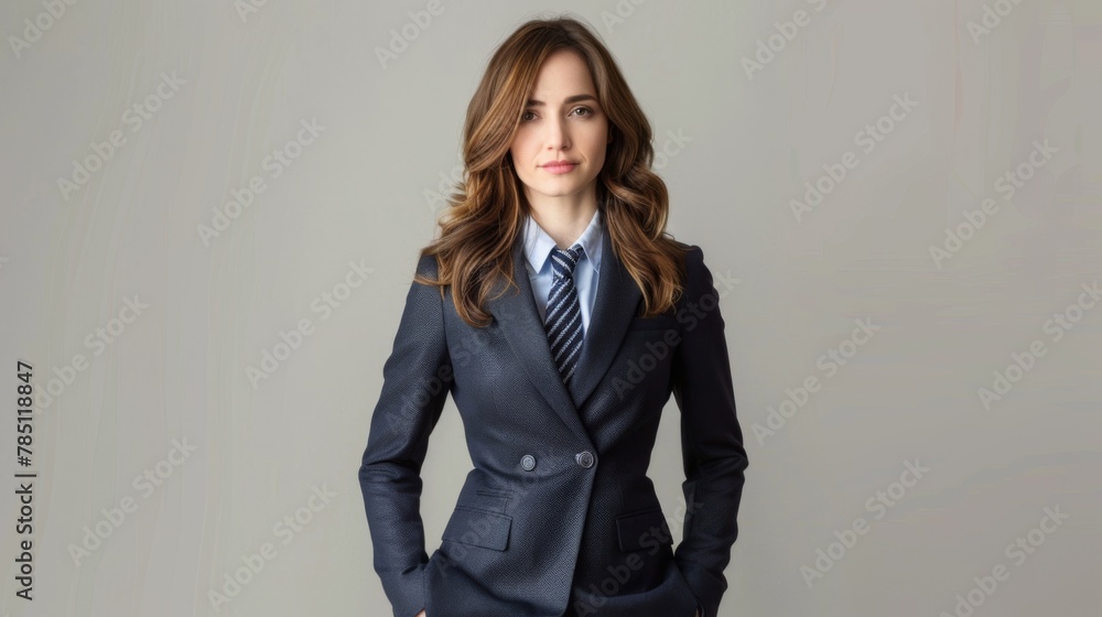 A Professional Woman in Suit A Professional Woman in Suit