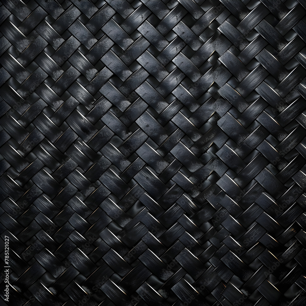 Black pleat background AI generated Black pleat background AI generated