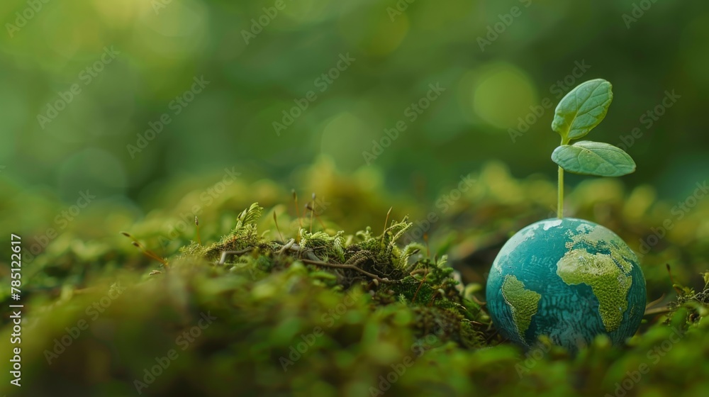 The Earth and a Growing Plant The Earth and a Growing Plant