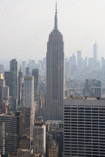Urbanscape in Manhattan, New York City © Laiotz