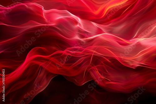 A red and orange flame with a red and orange background