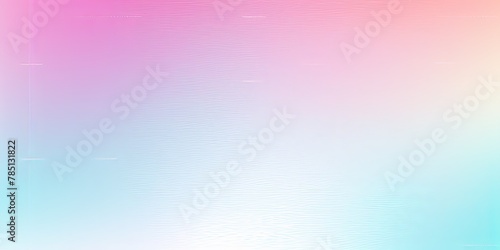 Holographic background with vertical gradient, pastel rainbow color, grainy texture with copyspace and blank empty copy space for photo text or design