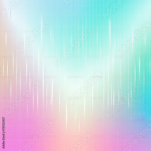 Holographic background with vertical gradient  pastel rainbow color  grainy texture with copyspace and blank empty copy space for photo text or design
