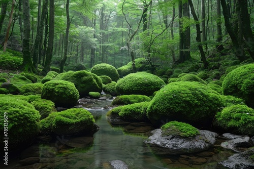 Beautiful green nature background professional photography