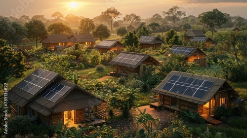 Renewable energy-powered microgrids for rural electrification