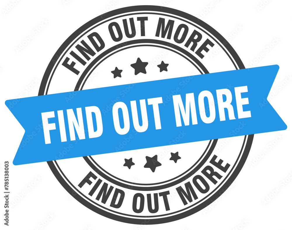 find out more stamp. find out more label on transparent background. round sign find out more stamp. find out more label on transparent background. round sign