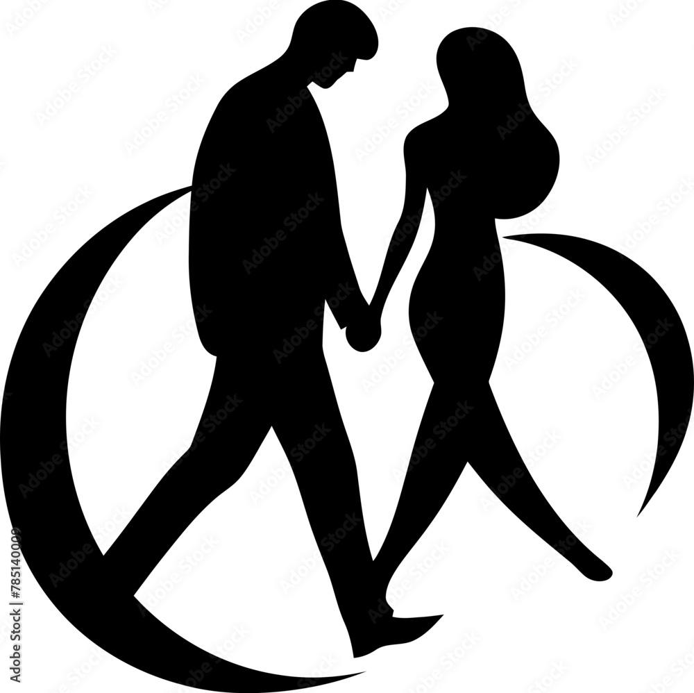 Eternal Bond Symbol of Unbreakable Love Pathway of Joy Emblematic Vector Icon Eternal Bond Symbol of Unbreakable Love Pathway of Joy Emblematic Vector Icon