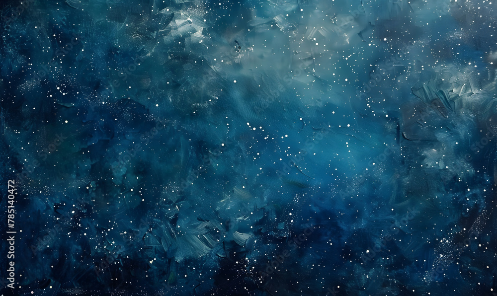 Obraz premium Mystical night sky, Generative AI