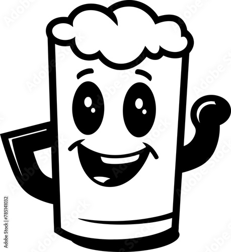 Adorable Ales Emblematic Vector Icon Cute Quaffs Symbol of Charming Beverages