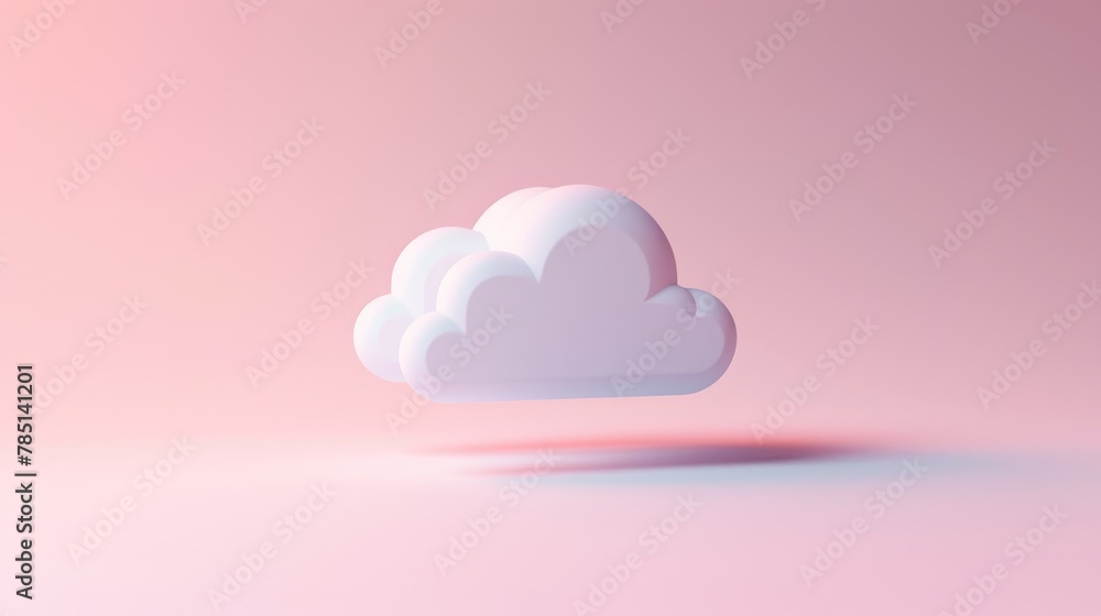 Abstract background with digital cloud symbol. Cloud computing service, data and files storage concept. Modern technology Abstract background with digital cloud symbol. Cloud computing service, data and files storage concept. Modern technology