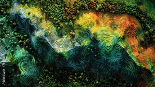 sensing technology mapping terrain and vegetation