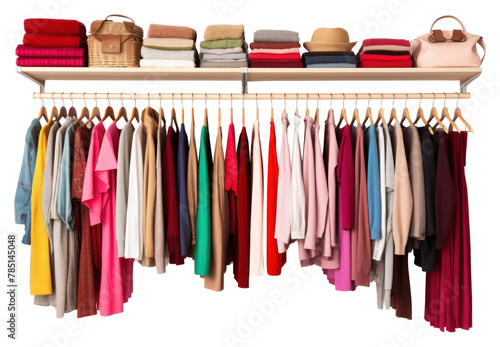 PNG Clothes furniture closet shelf. AI generated Image by rawpixel. © Rawpixel.com