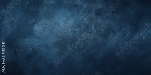 Indigo canvas texture background  top view. Simple and clean wallpaper with copy space area for text or design