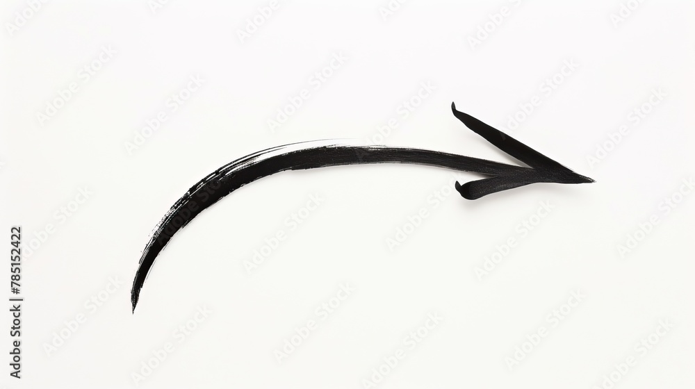 Black arrow pointing to the right isolated on a white background. Black arrow pointing to the right isolated on a white background.