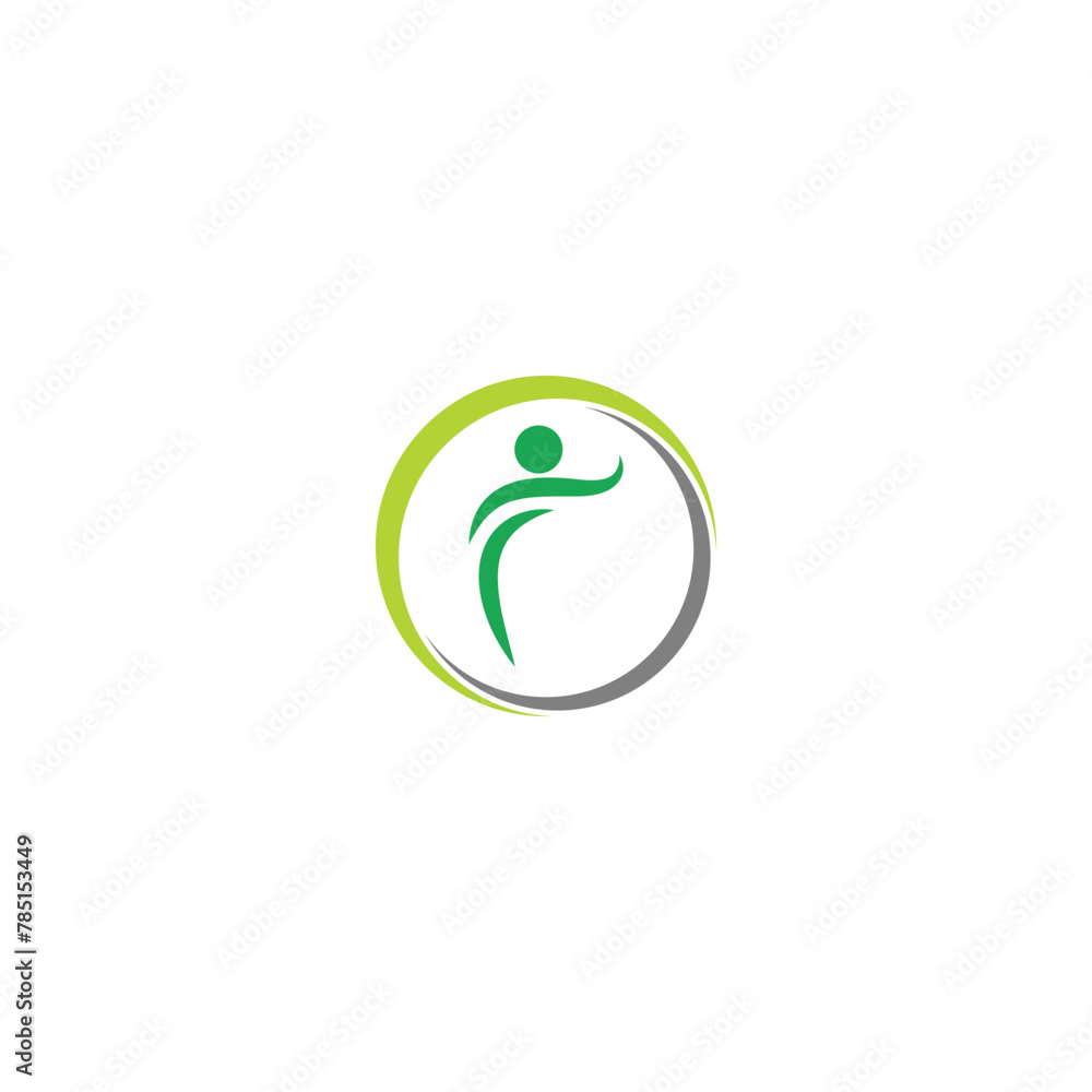 Digital illustration of a creative human brand logo design for businesses Digital illustration of a creative human brand logo design for businesses