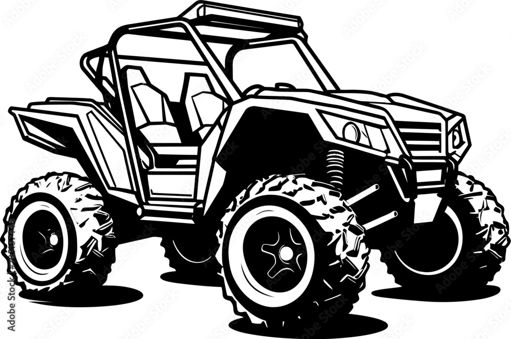 Off Road Maverick Logo Icon for Adventure Seekers Terrain Tamer UTV Emblem Symbolizing Adventure