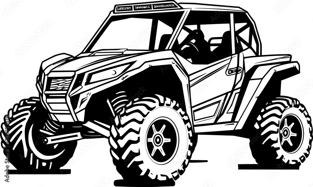 Wilderness Voyager UTV Vector Logo Terrain Dominator Sport Vehicle Emblem Wilderness Voyager UTV Vector Logo Terrain Dominator Sport Vehicle Emblem