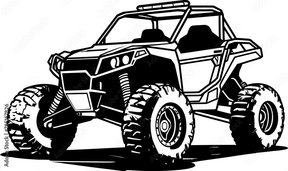 Terrain Dominator Sport Vehicle Emblem Nature Nomad UTV Logo Icon
