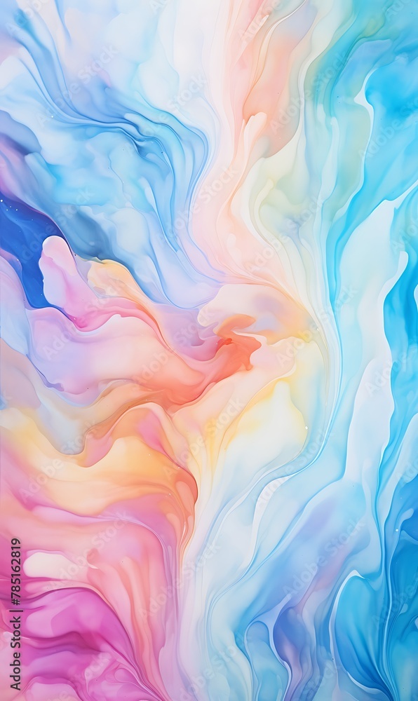 Colorful fabric texture. Tie dye background