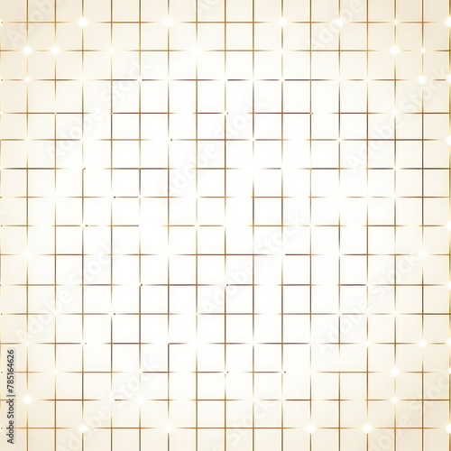 Goldprint background vector illustration with grid in the style of white color, flat design, high resolution photography