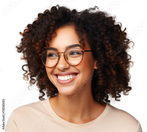 PNG Glasses portrait smiling adult. AI generated Image by rawpixel.