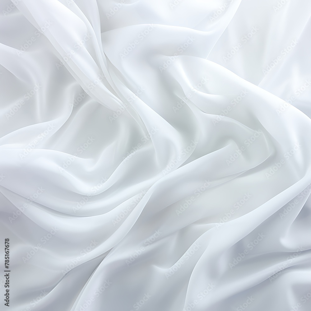 White Satin Fabric Texture Background, White Cloth Texture