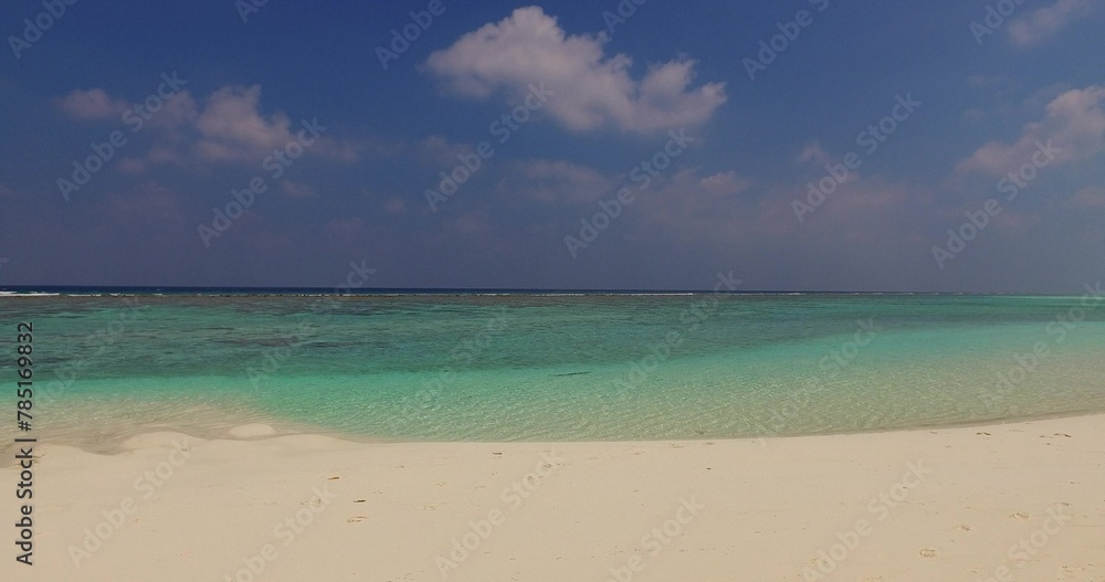 Beautiful beach in Maldives